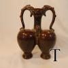 BrownBiLobbedDragonVase