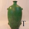 SongDingGreenHandleSmallMouthVase